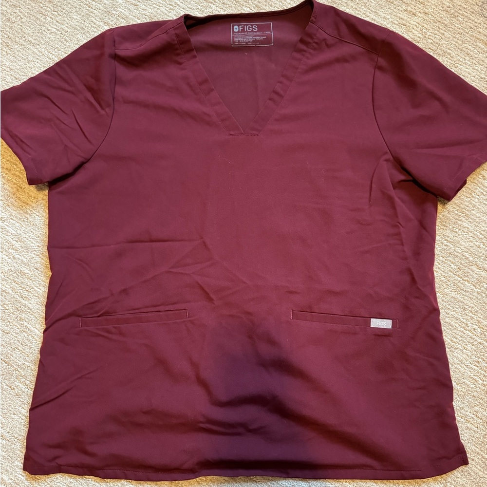 FIGS Size XXL Maroon Set